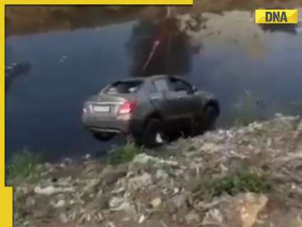 Noida news: Railway employee killed as his car falls into 30 feet drain, locals say ‘misled’ by wrong navigation Noida news: Railway employee killed as his car falls into 30 feet drain, locals say ‘misled’ by wrong navigation