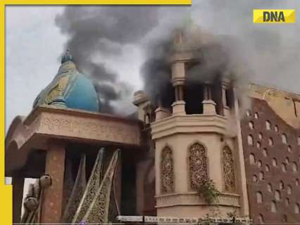 Massive fire breaks out at Gurugram’s famous cultural spot Kingdom of Dreams Massive fire breaks out at Gurugram’s famous cultural spot Kingdom of Dreams
