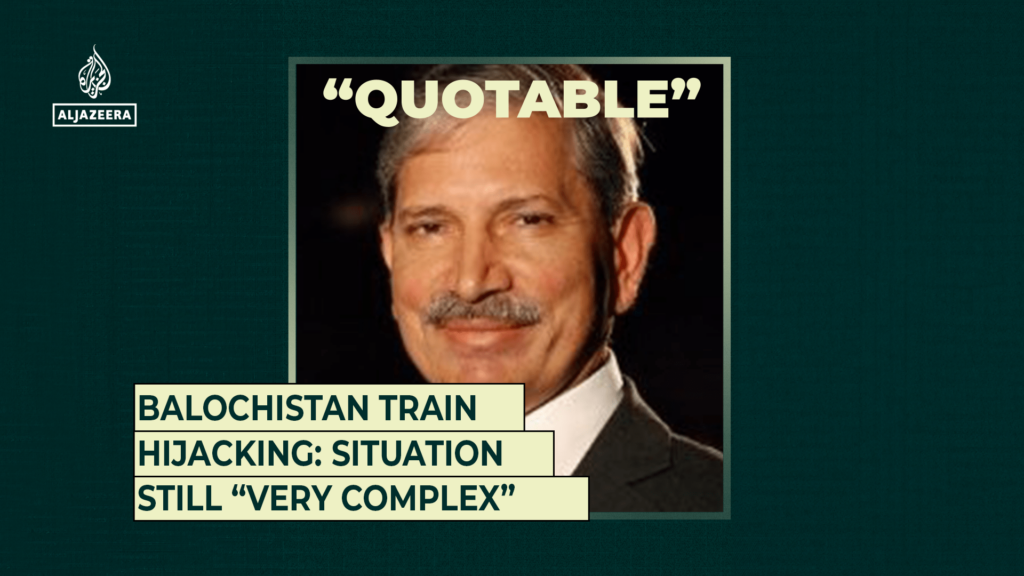 Balochistan train hijacking: situation still “very complex” Balochistan train hijacking: situation still “very complex”