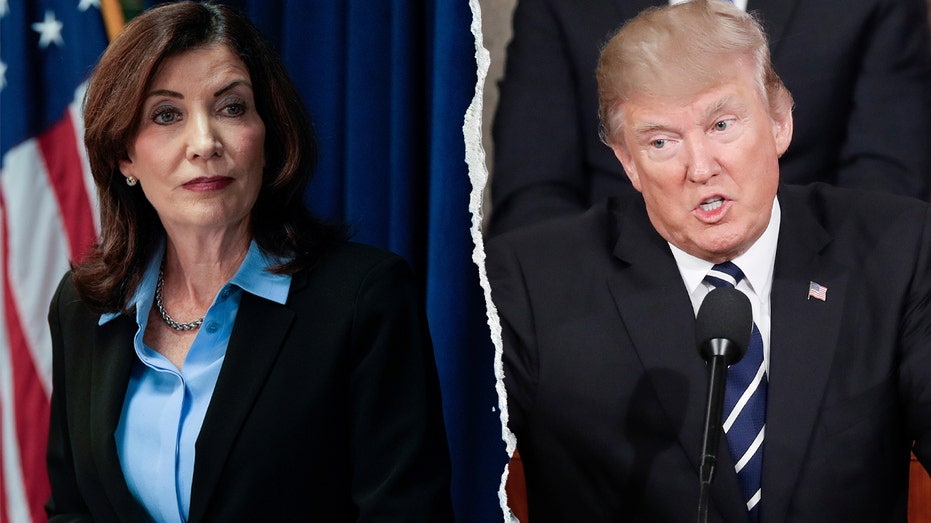 NY Gov Hochul now says she will lead ‘resistance’ against Trump, after saying the opposite weeks ago NY Gov Hochul now says she will lead ‘resistance’ against Trump, after saying the opposite weeks ago
