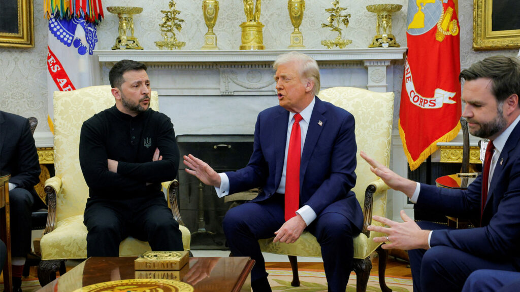 Trump cuts talks short with Zelenskyy after heated meeting Trump cuts talks short with Zelenskyy after heated meeting