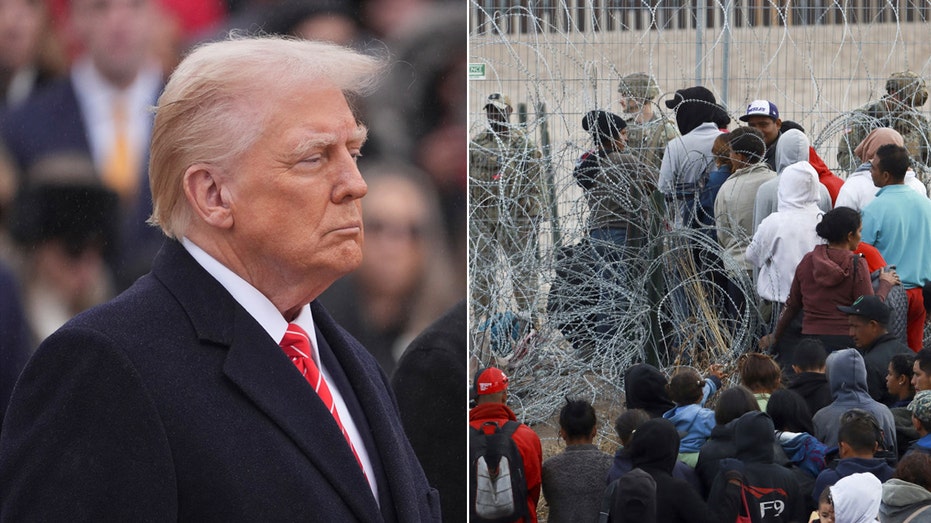 Trump reports illegal immigrant encounters at historic lows during first full month in office Trump reports illegal immigrant encounters at historic lows during first full month in office