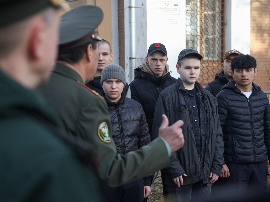 Russia’s largest military call-up whips up fear among young men