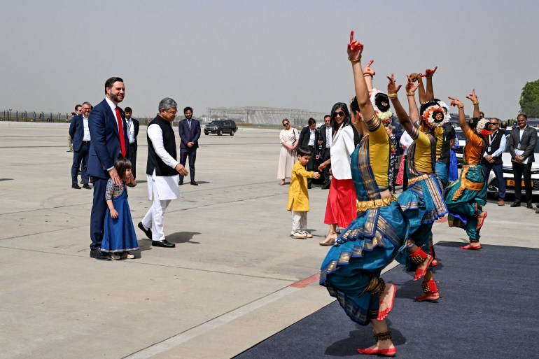 US VP Vance arrives in India for four-day visit as US tariff threat looms US VP Vance arrives in India for four-day visit as US tariff threat looms