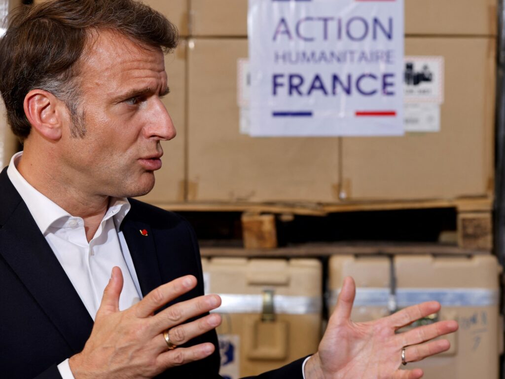 Macron says France could recognise Palestinian state