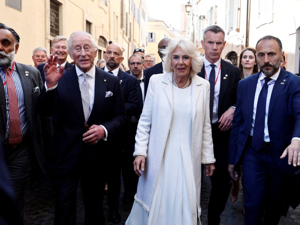 Pope Francis meets King Charles, Queen Camilla during Vatican convalescence