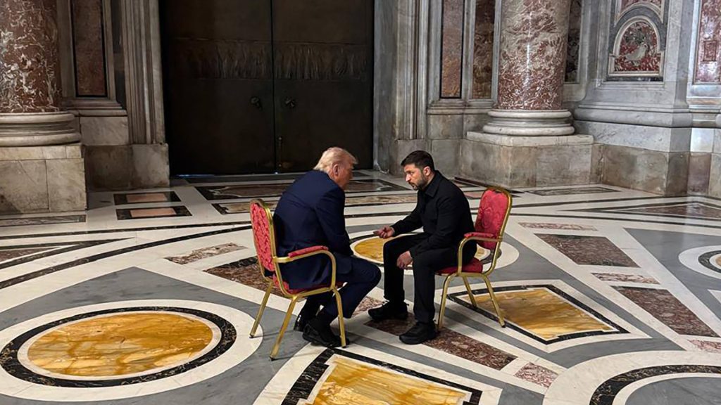 Ukraine’s Zelenskyy describes Vatican meeting with Trump as ‘productive’ Ukraine’s Zelenskyy describes Vatican meeting with Trump as ‘productive’