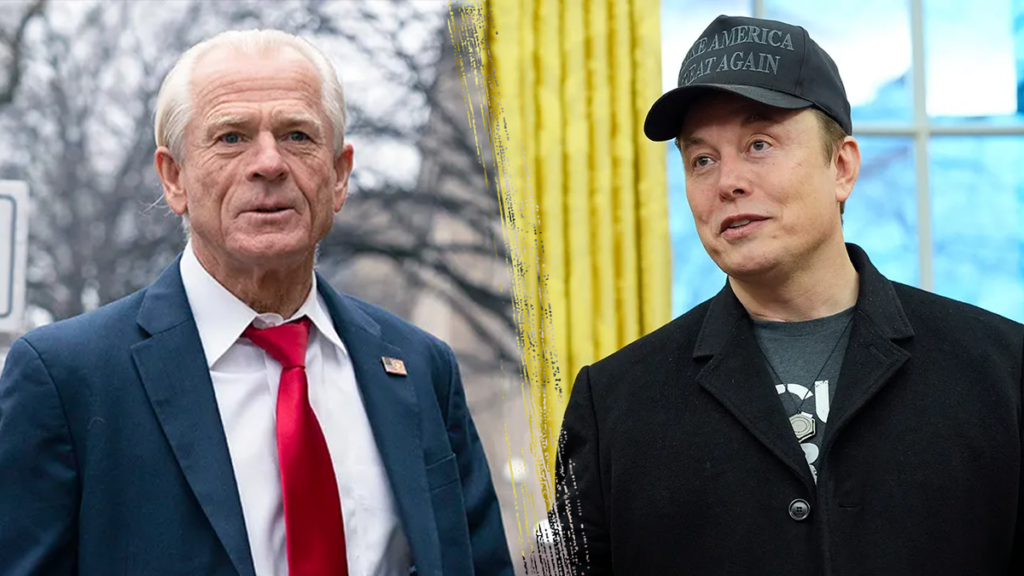 Musk spars with White House advisor Peter Navarro: ‘Dumber than a sack of bricks’ Musk spars with White House advisor Peter Navarro: ‘Dumber than a sack of bricks’