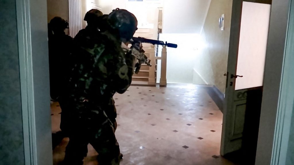 Gunmen kill three police officers in southern Russia’s Dagestan region Gunmen kill three police officers in southern Russia’s Dagestan region