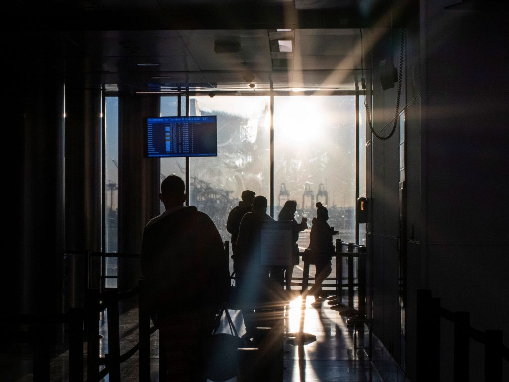 Fear and intimidation at Newark airport Fear and intimidation at Newark airport
