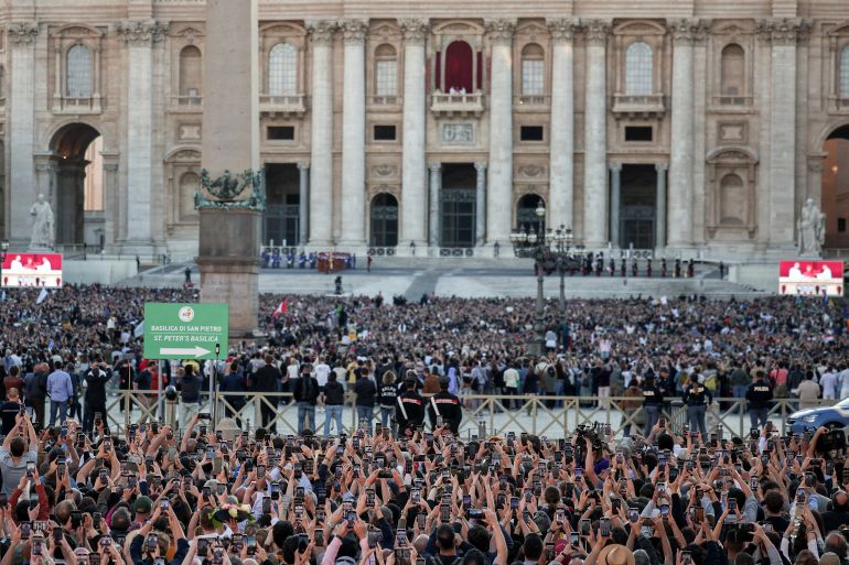 ‘Leone!’ Vatican crowds hail Leo XIV as new pope of the Catholic Church ‘Leone!’ Vatican crowds hail Leo XIV as new pope of the Catholic Church