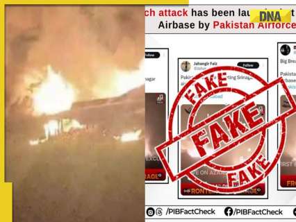 Fact Check: Did Pakistan Air Force target Srinagar airbase? Know truth behind viral video Fact Check: Did Pakistan Air Force target Srinagar airbase? Know truth behind viral video