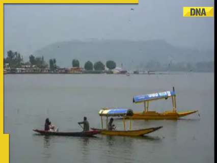 Missile-like object lands in Dal Lake, loud explosions heard in Srinagar Missile-like object lands in Dal Lake, loud explosions heard in Srinagar