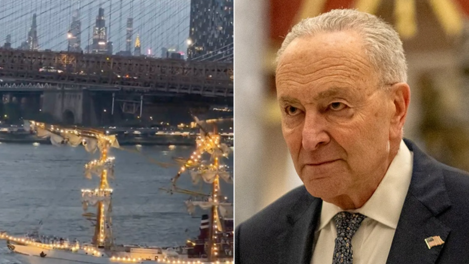 Schumer ripped for placing blame on Trump, DOGE for deadly Mexican Navy crash in NYC: ‘He is an idiot’ Schumer ripped for placing blame on Trump, DOGE for deadly Mexican Navy crash in NYC: ‘He is an idiot’