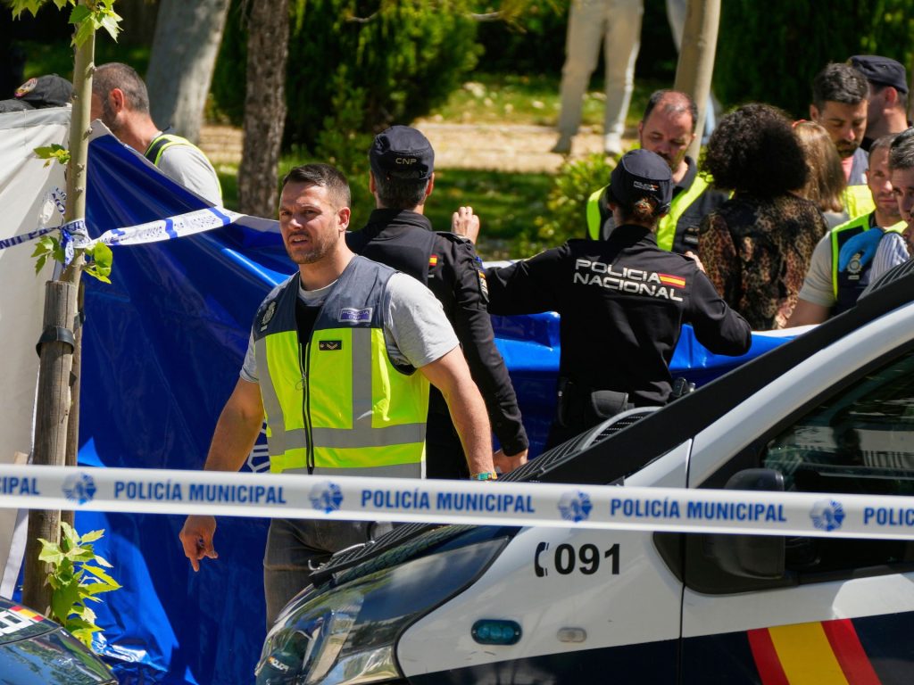 Ukrainian former politician shot dead outside school in Madrid