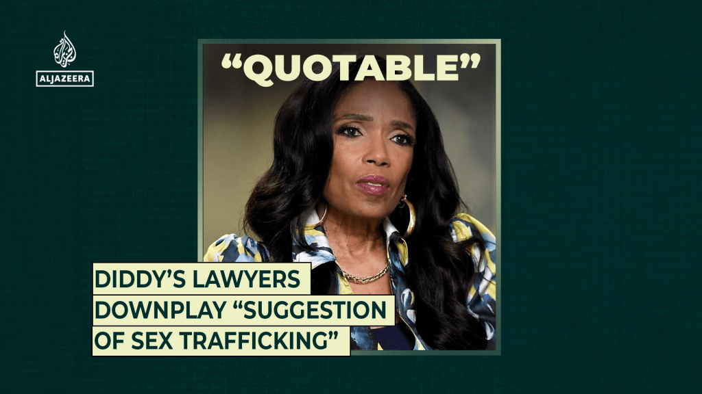 Diddy’s lawyers downplay “suggestion of sex-trafficking”