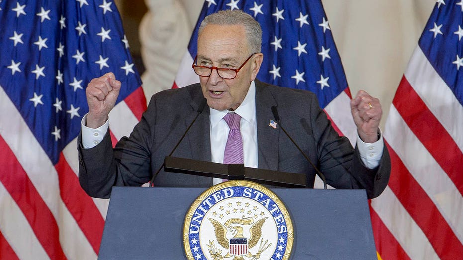 Senate Republican campaign committee ‘grills’ Chuck Schumer on National Hamburger Day Senate Republican campaign committee ‘grills’ Chuck Schumer on National Hamburger Day