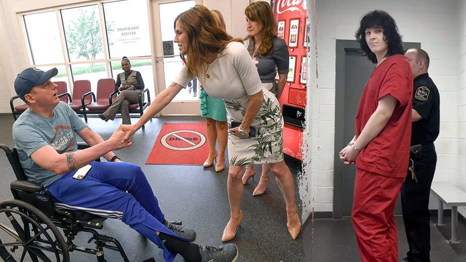 Mace delivers blistering impact statement, shakes hand of trans threat suspect’s father after bond is denied Mace delivers blistering impact statement, shakes hand of trans threat suspect’s father after bond is denied