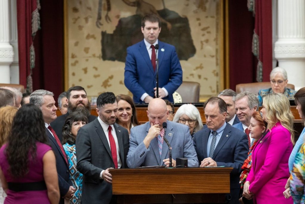 Rep. Tony Tinderholt, voice of the insurgent far right GOP, to retire from the Texas House Rep. Tony Tinderholt, voice of the insurgent far right GOP, to retire from the Texas House