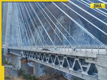 World’s highest Railway bridge, Chenab Bridge, is part of THIS stretch, higher than Eiffel Tower, height is…connects Kashmir directly with…