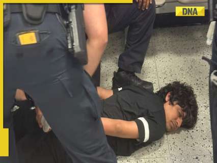 Viral Video: Indian student pinned to ground, handcuffed, deported from US Viral Video: Indian student pinned to ground, handcuffed, deported from US