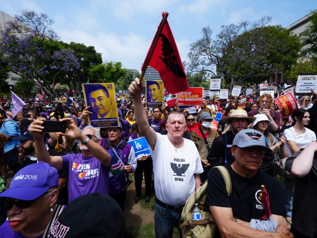 Trump sends Marines to LA, doubles number of National Guard