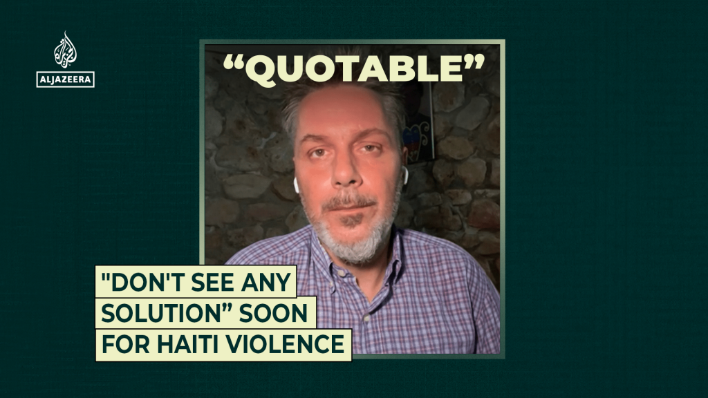 “Don’t see any solution” soon for Haiti violence “Don’t see any solution” soon for Haiti violence