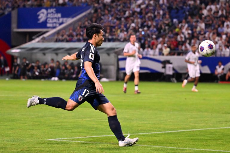 Japan beat Indonesia 6-0 in final AFC World Cup Group C qualifier