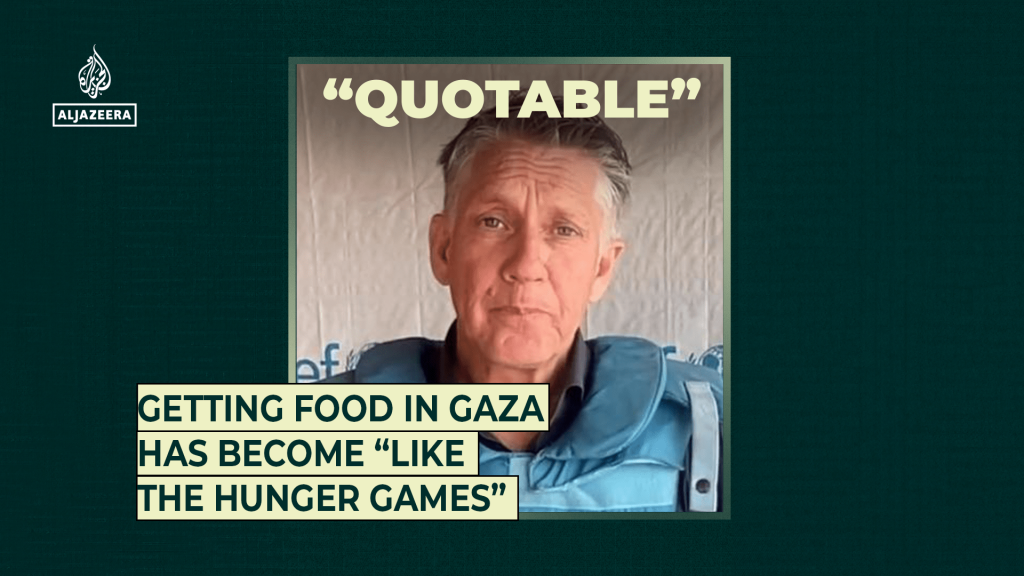 Getting food in Gaza has become “like the Hunger Games”