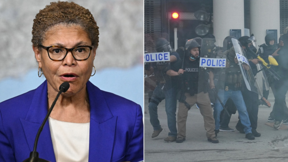 LA Mayor Bass rips Trump, claims city part of ‘national experiment’ to test federal power amid anti-ICE riots LA Mayor Bass rips Trump, claims city part of ‘national experiment’ to test federal power amid anti-ICE riots