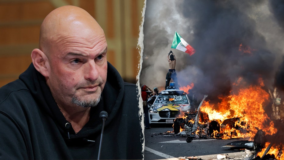 Fetterman emerges as Dems’ ‘voice of reason’ as LA burns, conservatives say Fetterman emerges as Dems’ ‘voice of reason’ as LA burns, conservatives say