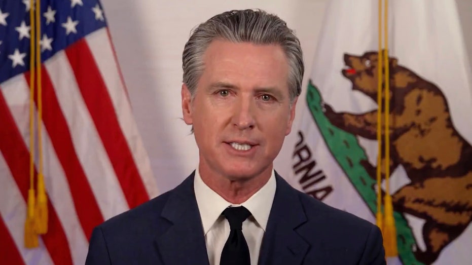 Newsom under fire from Trump world, but Democrats hope his speech resets his image Newsom under fire from Trump world, but Democrats hope his speech resets his image