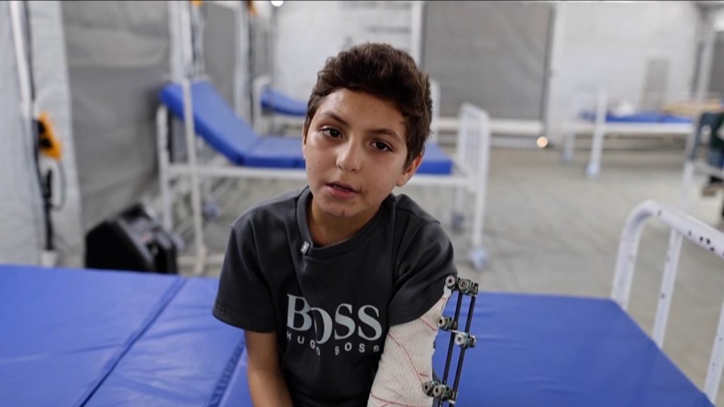 Gaza boy who lost 9 siblings speaks out as he’s evacuated to Italy Gaza boy who lost 9 siblings speaks out as he’s evacuated to Italy