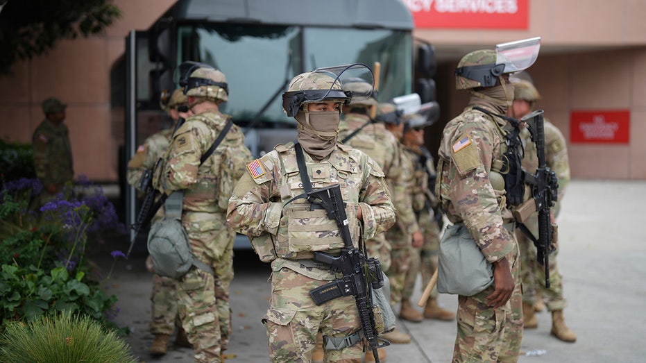 DOJ slams Newsom’s ‘crass political stunt’ over Trump’s call-up of National Guard amid LA anti-ICE riots DOJ slams Newsom’s ‘crass political stunt’ over Trump’s call-up of National Guard amid LA anti-ICE riots