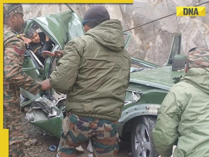 2 Army personnel dead, several injured as boulder falls on convoy vehicle in Ladakh 2 Army personnel dead, several injured as boulder falls on convoy vehicle in Ladakh