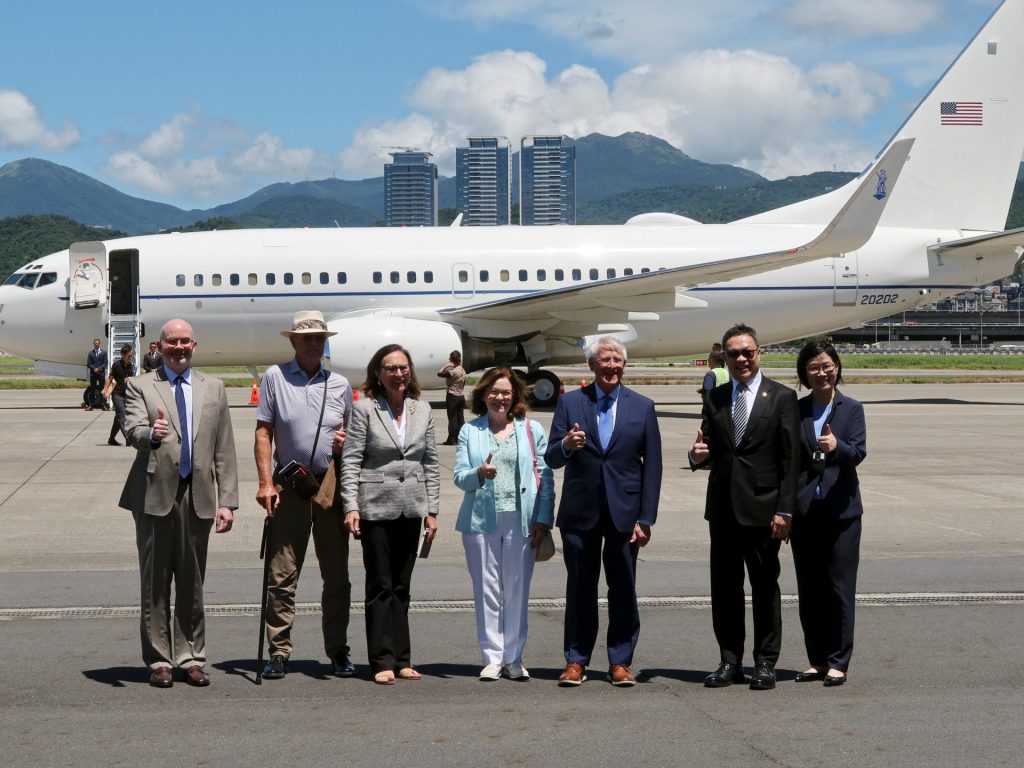 Top US senators arrive in Taiwan to discuss security amid China threat