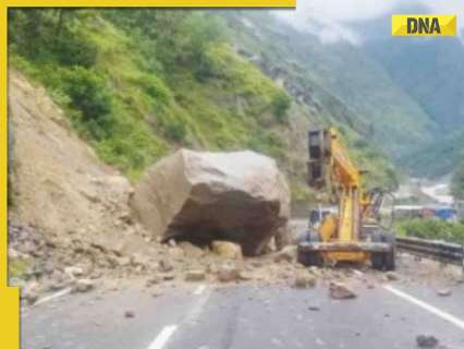 Uttarakhand’s Badrinath route shut amid landslides triggered by heavy fain, viral video shows impact