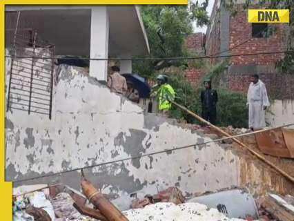 Amid heavy rains, wall collapses in Delhi’s Jaitpur, 7 killed, several injured Amid heavy rains, wall collapses in Delhi’s Jaitpur, 7 killed, several injured