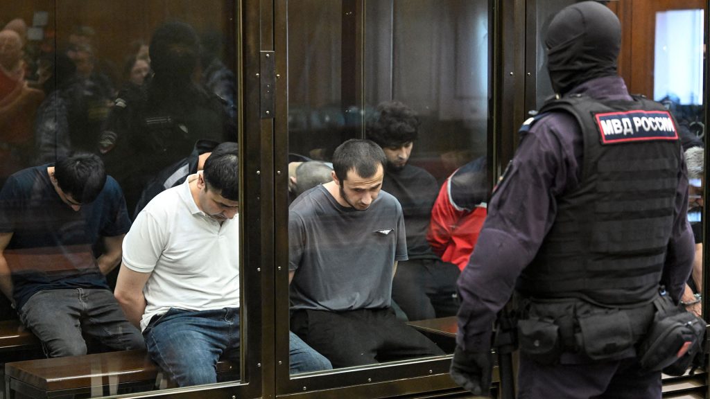 Deadly Moscow concert hall attack suspects appear in court for trial Deadly Moscow concert hall attack suspects appear in court for trial