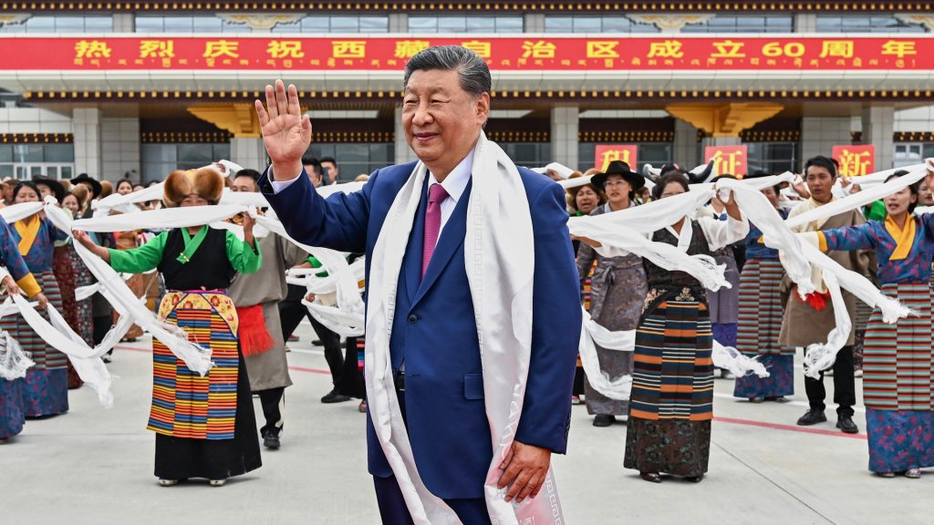 Xi Jinping makes rare visit to Tibet to celebrate 60 years of Chinese rule Xi Jinping makes rare visit to Tibet to celebrate 60 years of Chinese rule