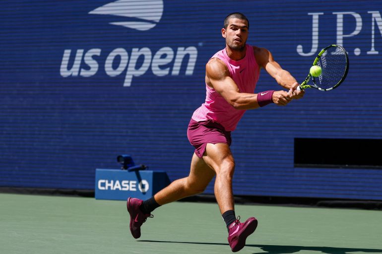 US Open: Carlos Alcaraz cruises into 2025 semifinals