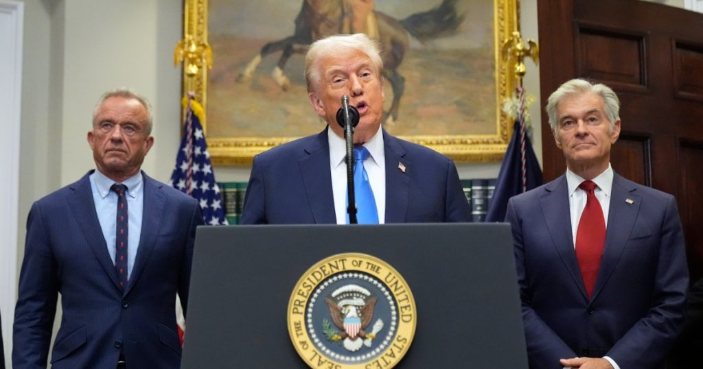 Trump urges pregnant women to avoid Tylenol over unproven autism risk