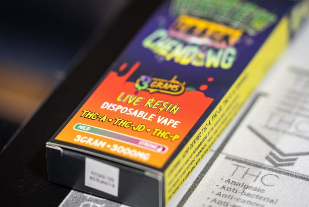 Texas bans the sale of THC vape pens