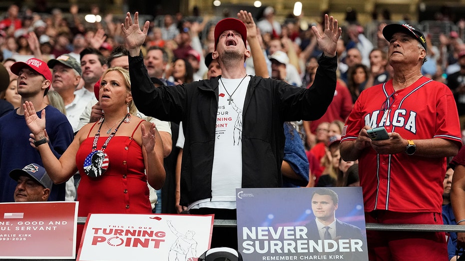 Conservatives rally around ‘revival’ message after Kirk’s murder, slam Dems for violent George Floyd riots