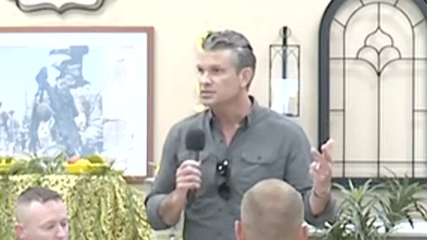 Hegseth vows to rebuild military deterrence so enemies ‘don’t want to f— with us’