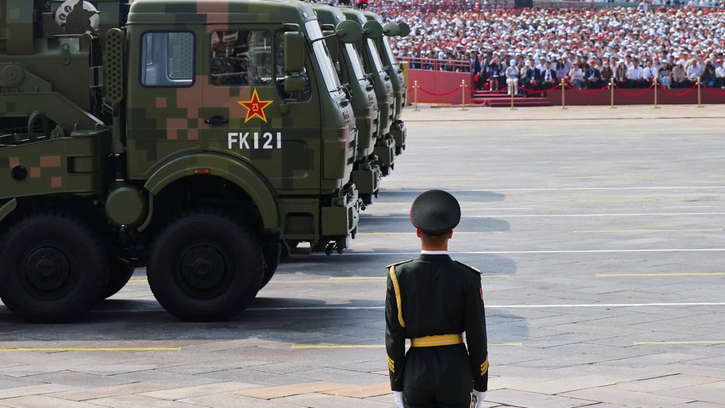 What China unveiled at its military parade What China unveiled at its military parade