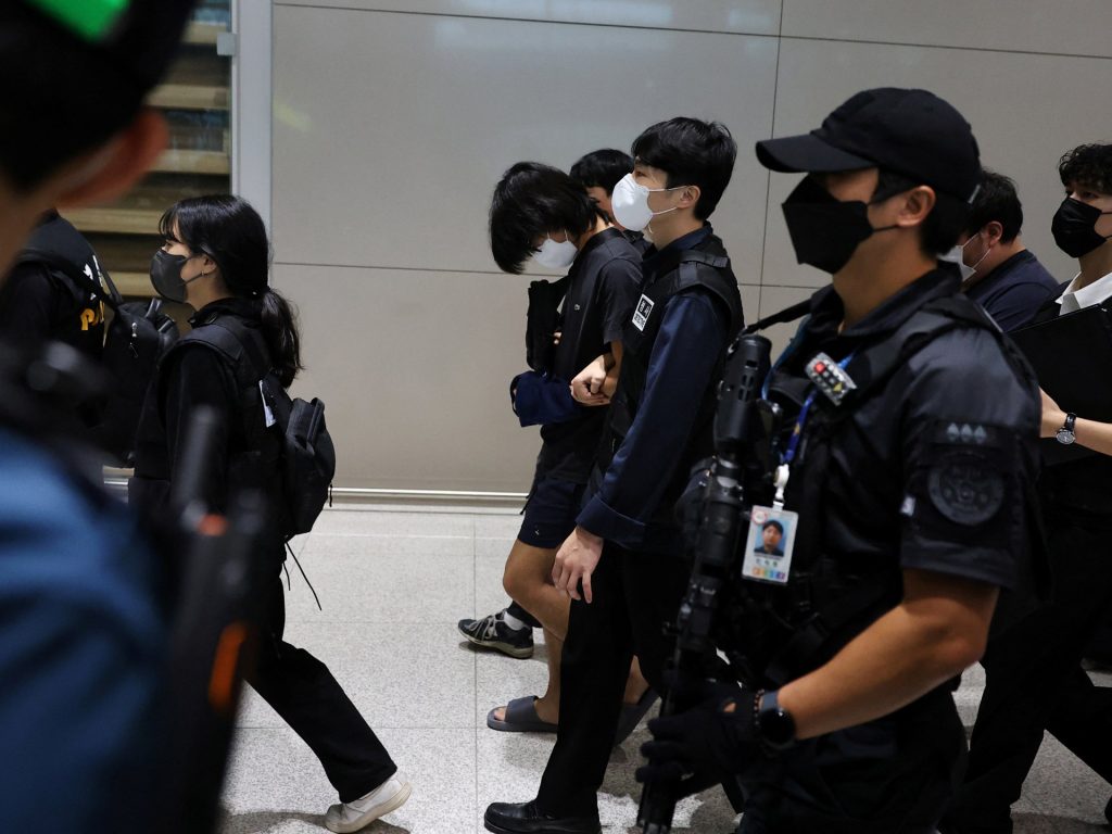 South Korea police seek warrants for 58 repatriated scam centre suspects South Korea police seek warrants for 58 repatriated scam centre suspects