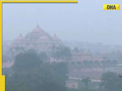 Delhi chokes as AQI dips to ‘hazardous’, thick smog blankets national capital two days after Diwali, watch