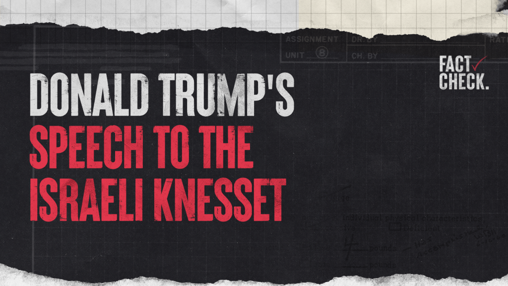 Donald Trump’s speech to the Israel’s Knesset Donald Trump’s speech to the Israel’s Knesset