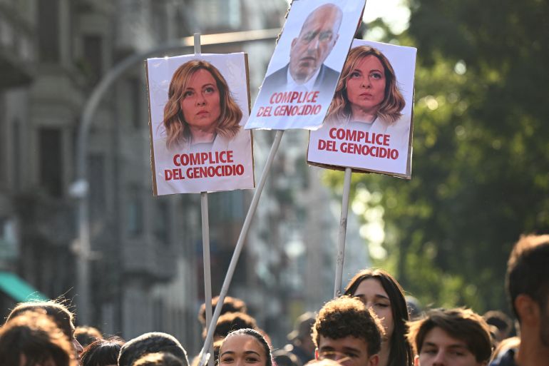 Italy’s Meloni says ICC complaint accuses her of Gaza genocide complicity Italy’s Meloni says ICC complaint accuses her of Gaza genocide complicity
